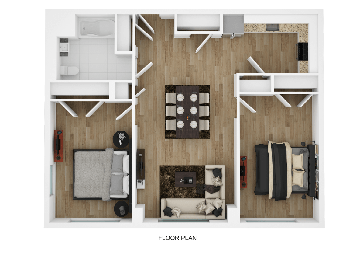 Suite A Floorplan